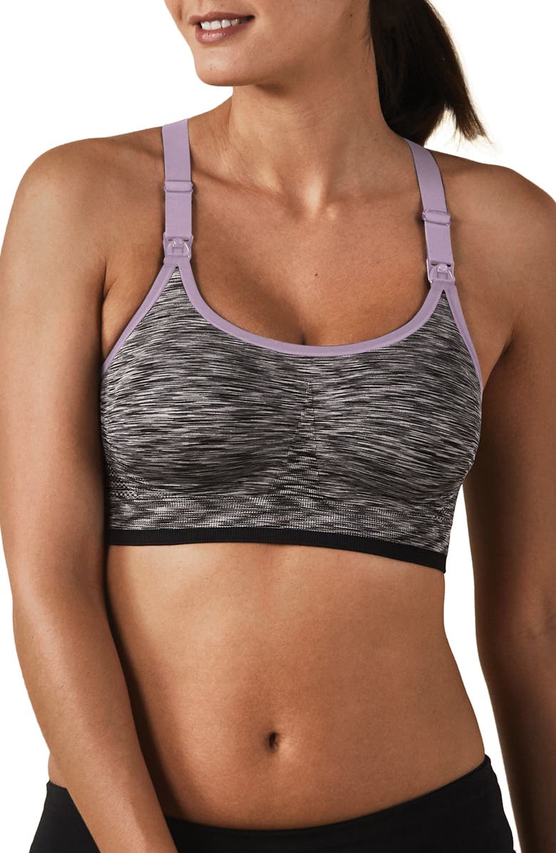 Bravado Designs Body Silk Seamless Rhythm Nursing Sports Bra, Main, color, 