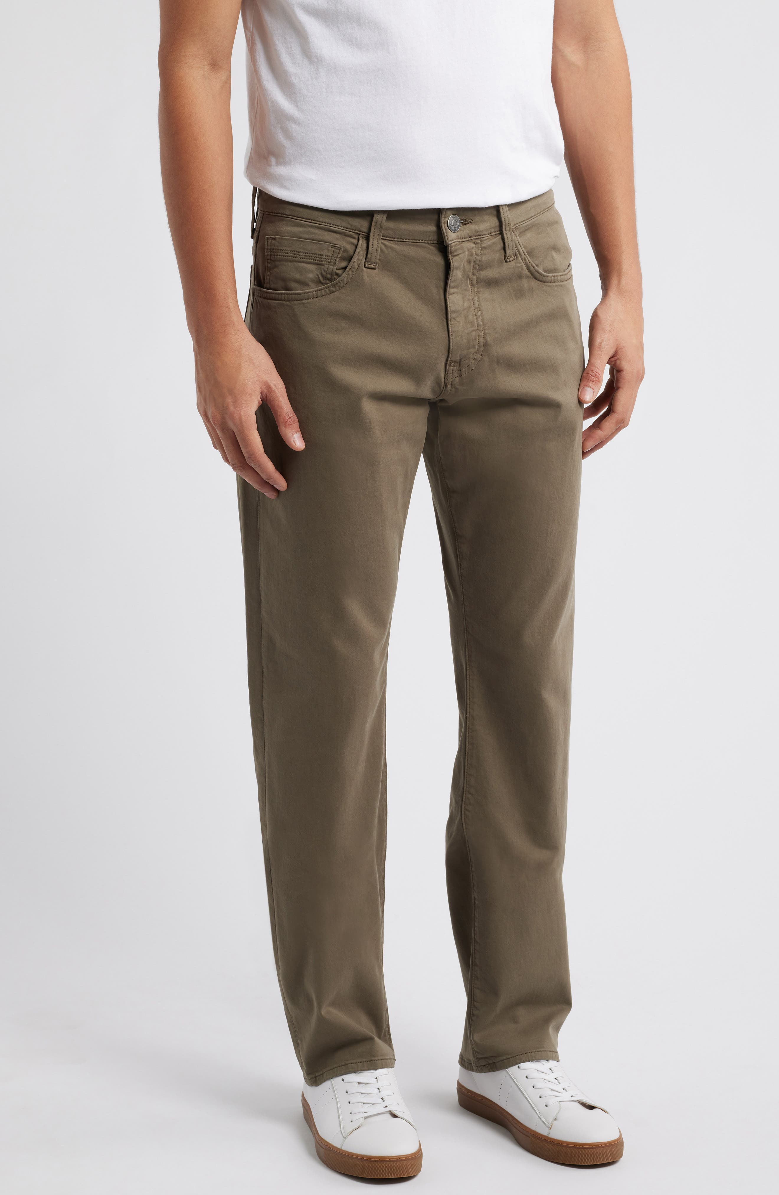 Mavi Jeans Matt Relaxed Straight Leg Twill Pants