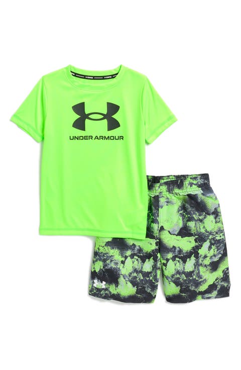 Kids' Graphic T-Shirt & Swim Trunks Set (Toddler & Little Kid)