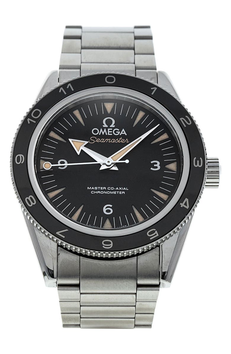 Watchfinder & Co. Omega Preowned 2015 Seamaster 300-Meter 233.32.41.21.01.001 Bracelet Watch, 41mm, Main, color, Black