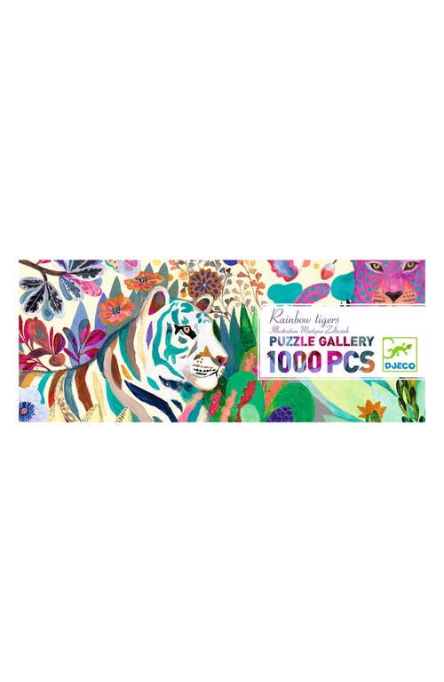 Djeco Rainbow Tigers 1000-Piece Gallery Puzzle in Multi  product