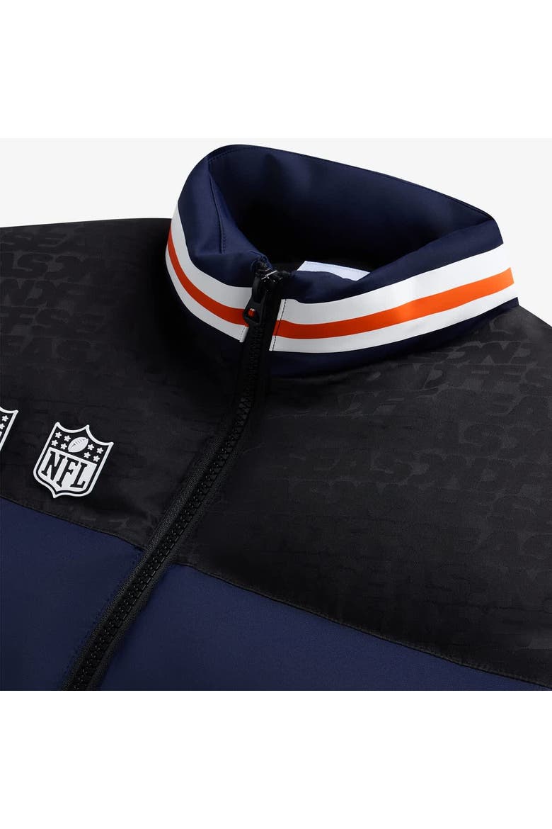 Unisex  Navy Chicago Bears Team Puffer Vest, Alternate, color, Navy