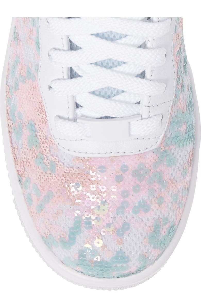 Nike Air Force 1 Upstep Hi LX Sequined High Top Sneaker, Alternate, color,