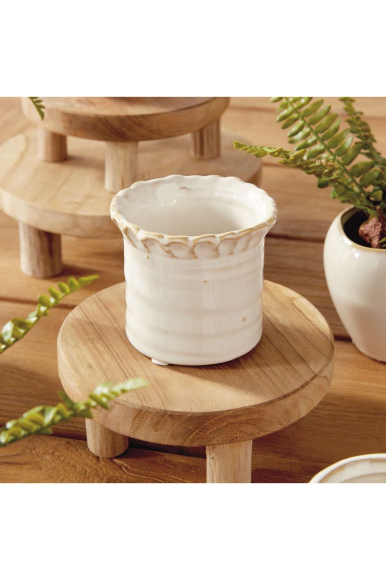 Dezie Mini Pots Set Of 6, Alternate, color, Off-White