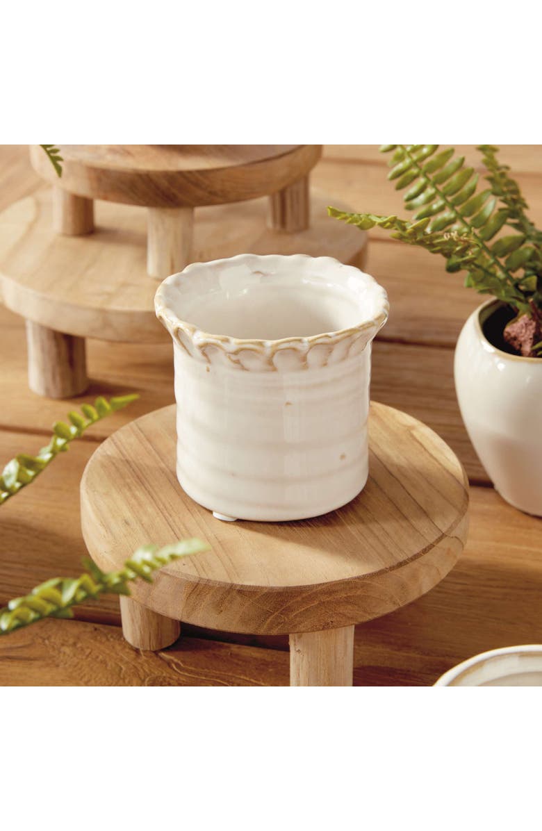 Napa Home & Garden Dezie Mini Pots Set Of 6, Alternate, color, Off-White