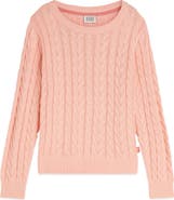 Scotch & Soda Kids' Cable Stitch Sweater