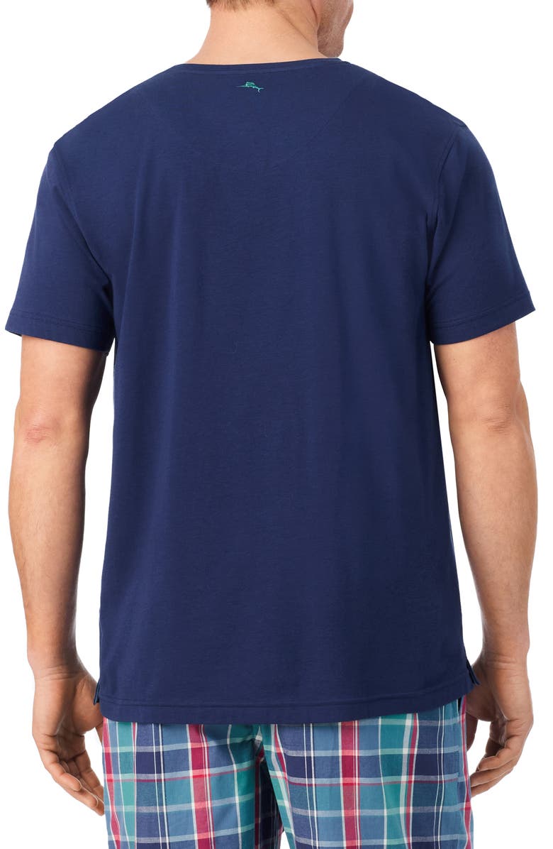 Tommy Bahama Solid Cotton 
Modal Crewneck T-Shirt, Alternate, color, Navy