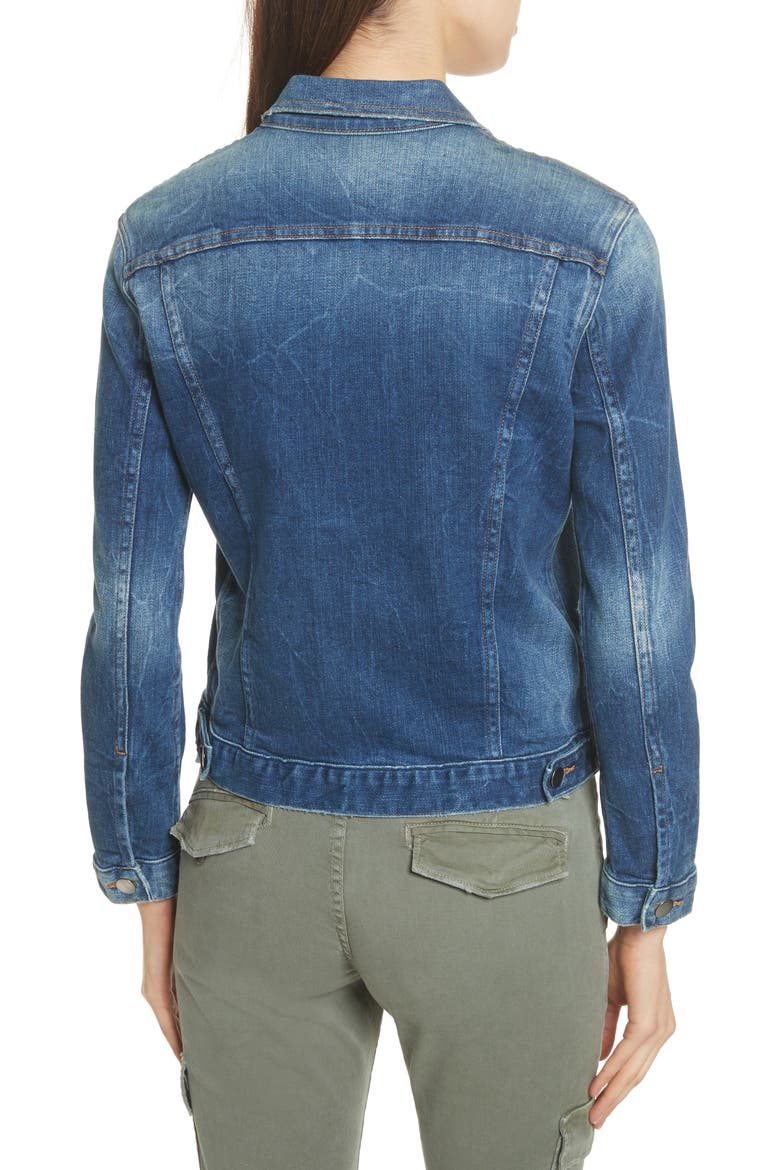 Le Vintage Denim Jacket, Alternate, color, WALTHAM WAY