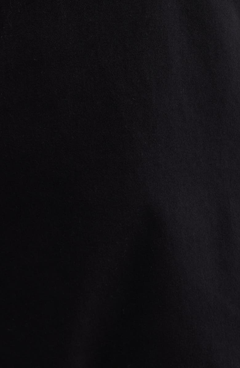 STANDARD ISSUE Standard Cotton Stretch Poplin Drawstring Slacker Pants, Alternate, color, Black