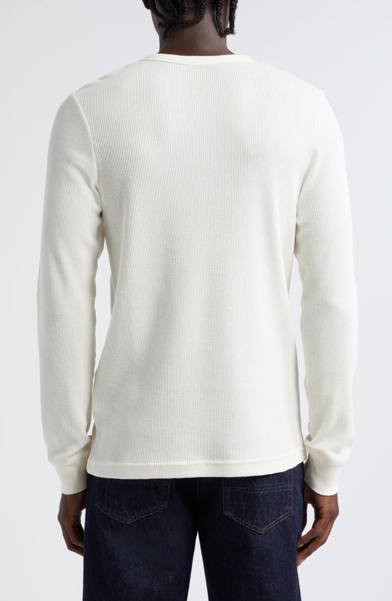 Sunspel Waffle Cotton Henley, Alternate, color,