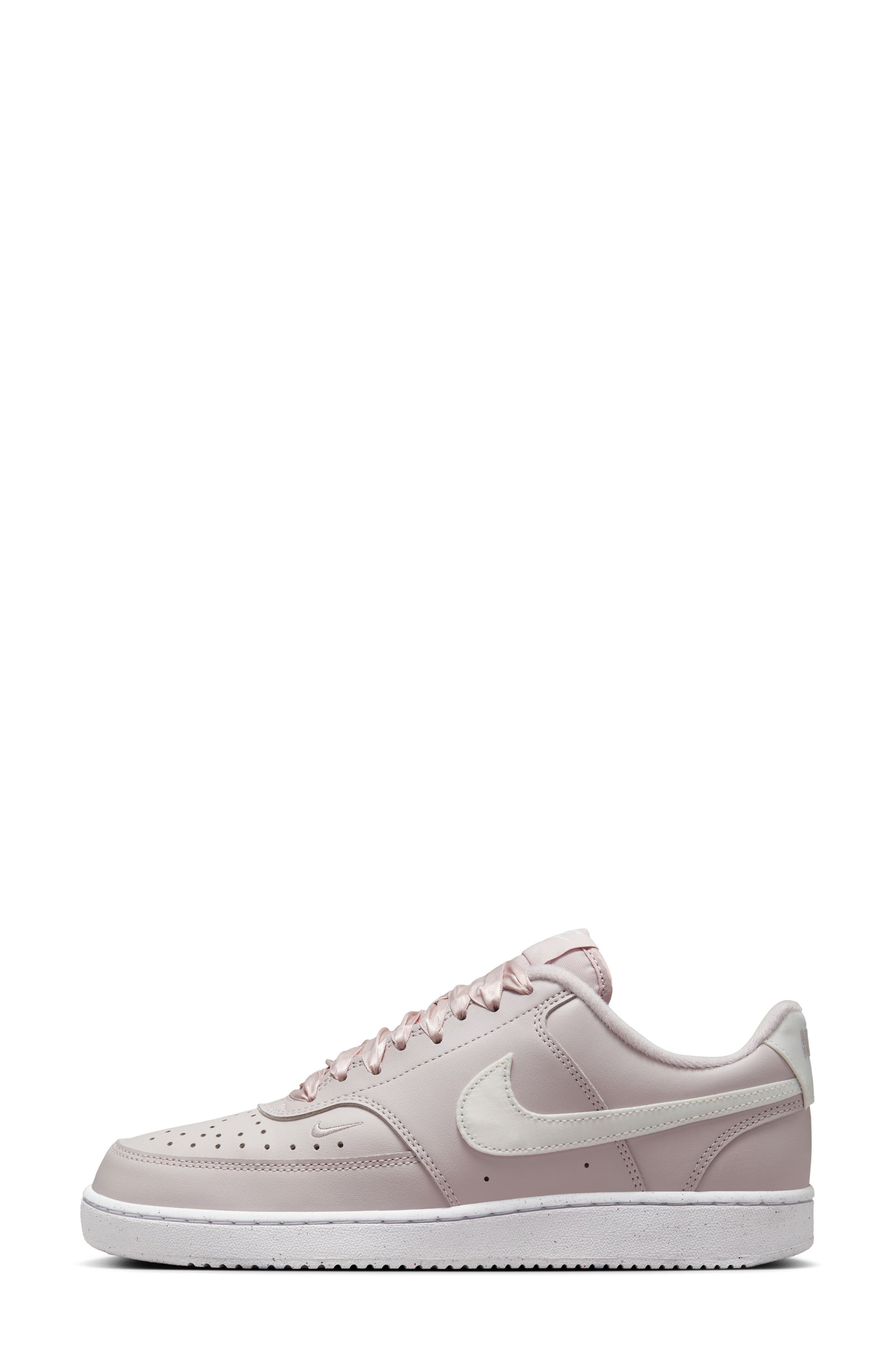 Court Vision Low Sneaker, Alternate, color, PLATINUM VIOLET/ WHITE