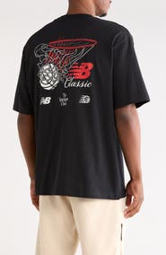 New Balance Hoops Classic Cotton Graphic T-Shirt
