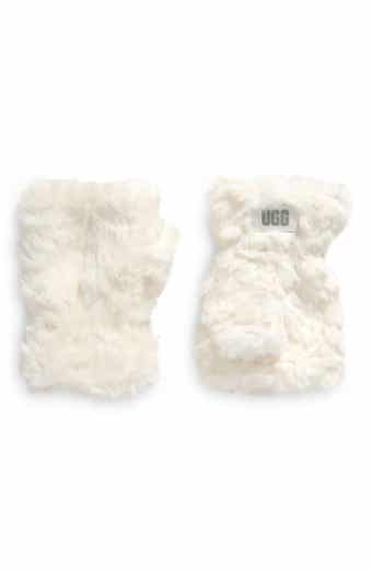 Faux Fur Fingerless Gloves