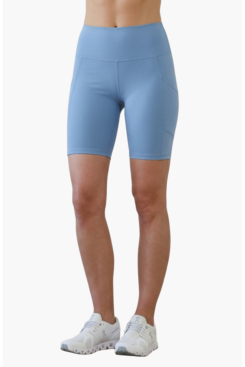 Ultra High-Rise Postpartum Compression Biker Short, Main, color, Malibu Blue