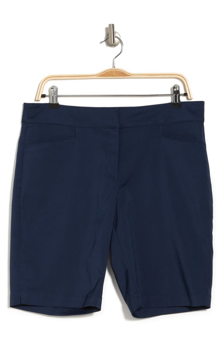 Original Penguin Motion Solid Shorts, Main, color, Black Iris