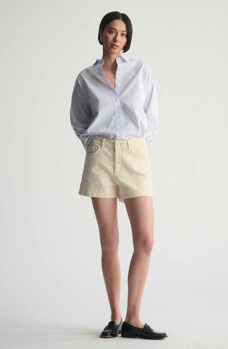 Brooklyn Industries Turtledove Denim Shorts, Alternate, color, 