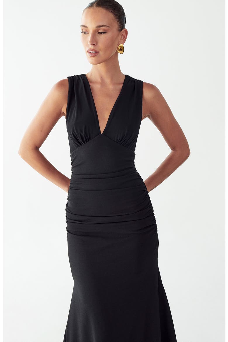 Allen Maxi Dress, Alternate, color, Black