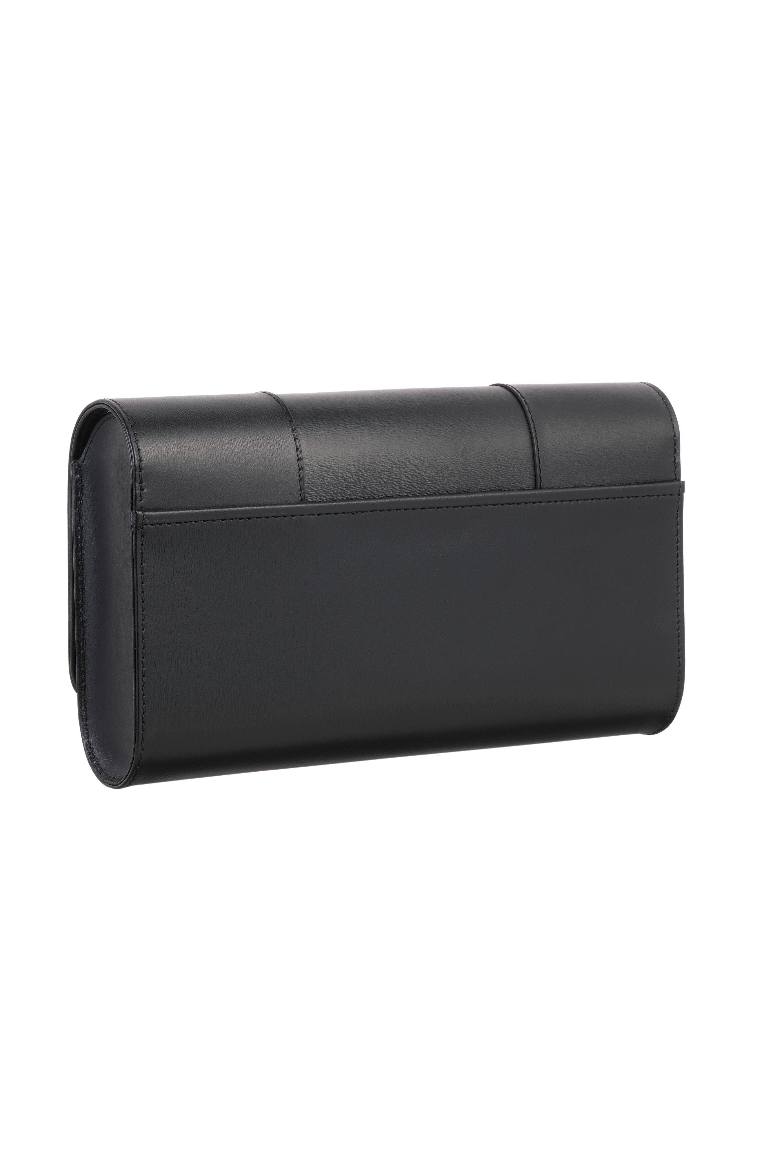 PERRIN PARIS L'Eiffel Strass Clutch, Alternate, color, Black W/ Clear Strass