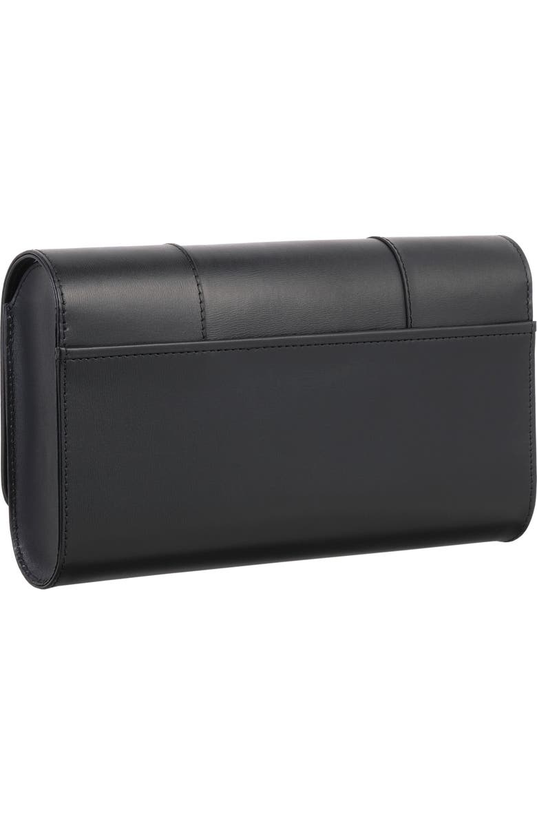 PERRIN PARIS L'Eiffel Strass Clutch, Alternate, color, Black W/ Clear Strass