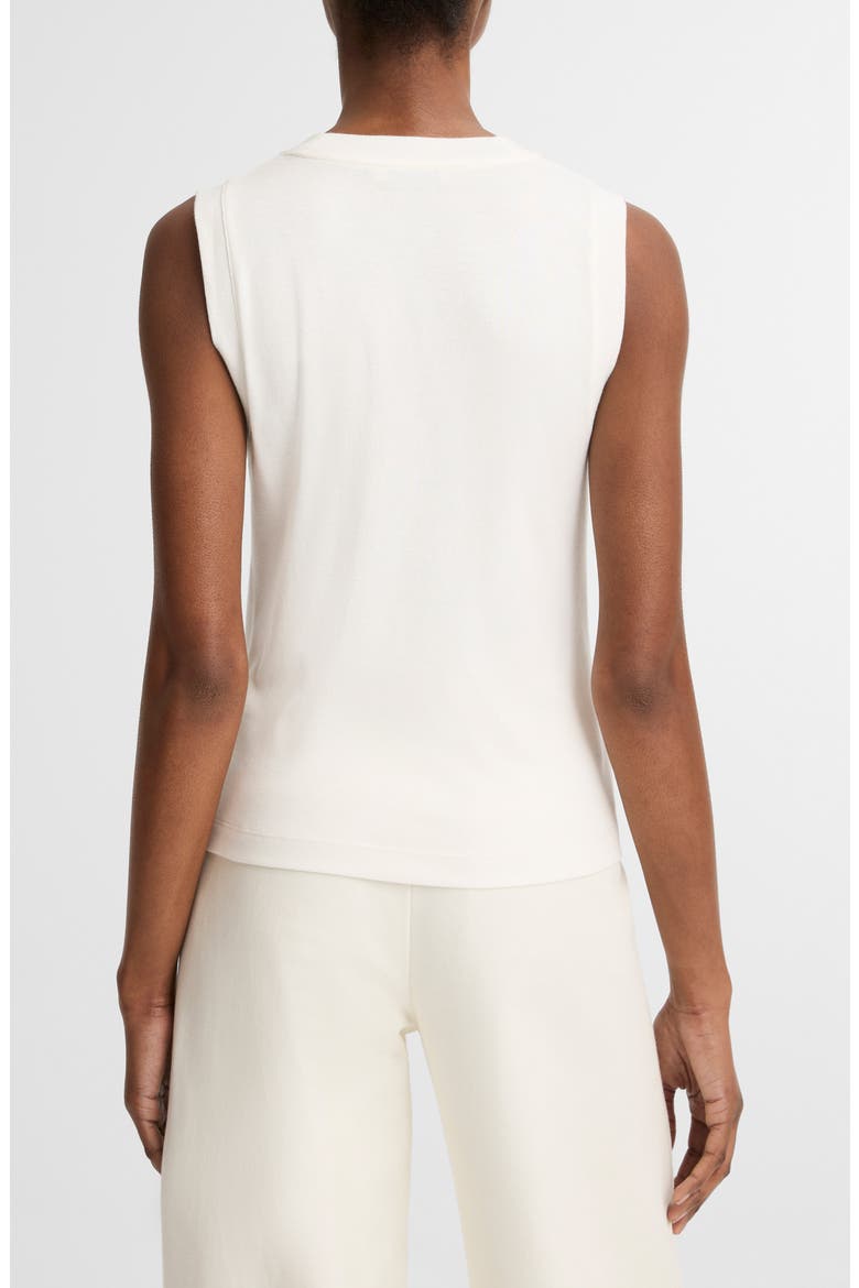 Sleeveless Knit Top, Alternate, color, OPTIC WHITE