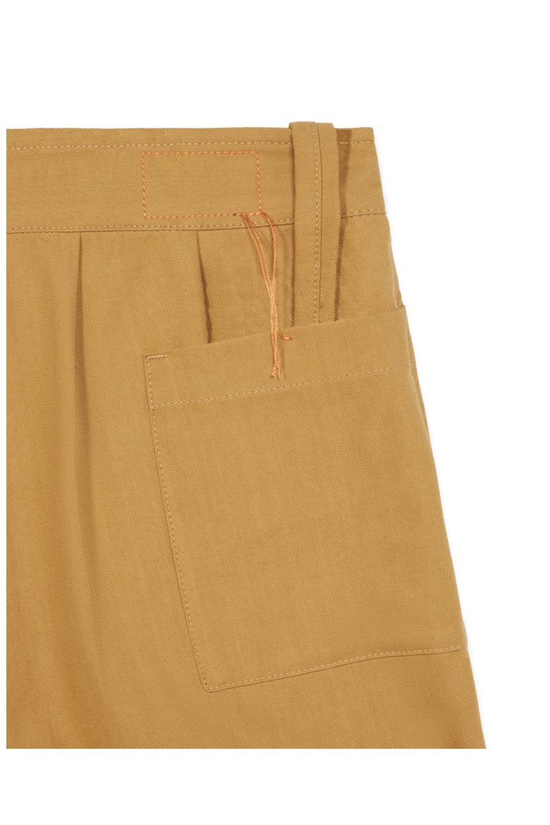 Cotton Twill Shorts, Alternate, color, Camel