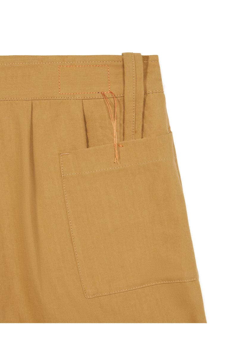 Fortela Cotton Twill Shorts, Alternate, color, Camel