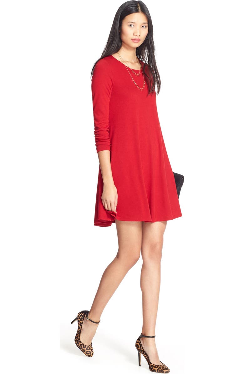 MICHAEL Michael Kors Leather Clutch, Alternate, color,