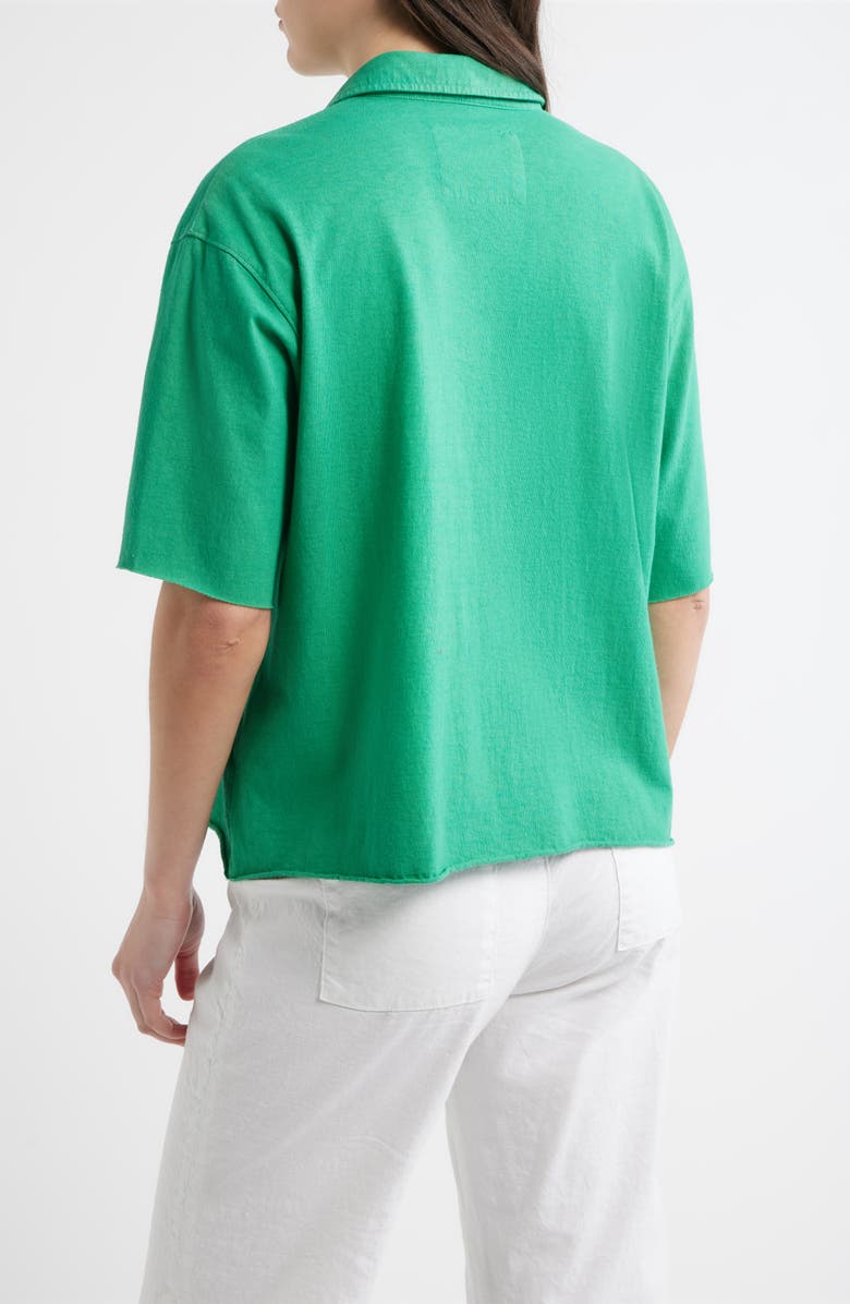 Frank & Eileen Patty Short Sleeve Popover, Alternate, color, Birdie Green