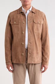 Nordstrom Suede Shirt Jacket