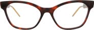 Gucci 52mm Cat Eye Optical Glasses