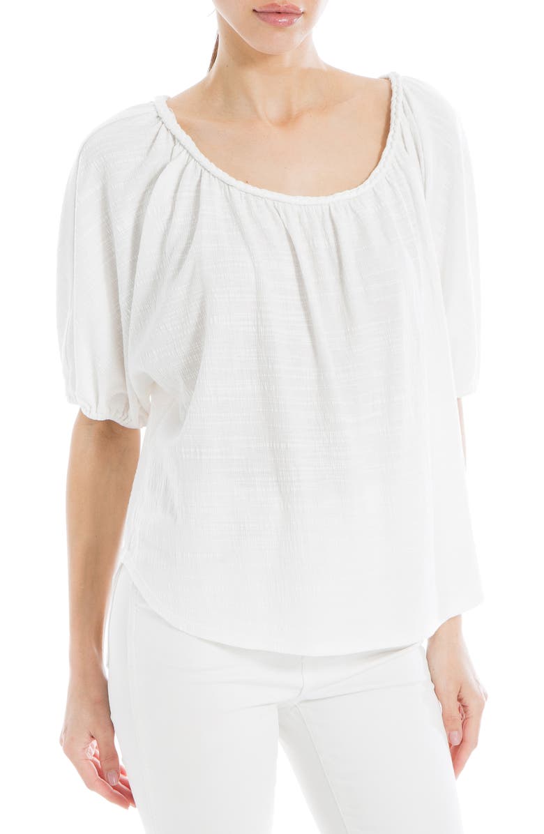 MAX STUDIO Bubble Sleeve Knit Top, Alternate, color,