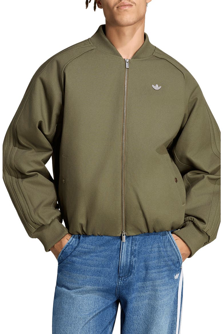 Bomber Jacket, Main, color, OLIVE STRATA