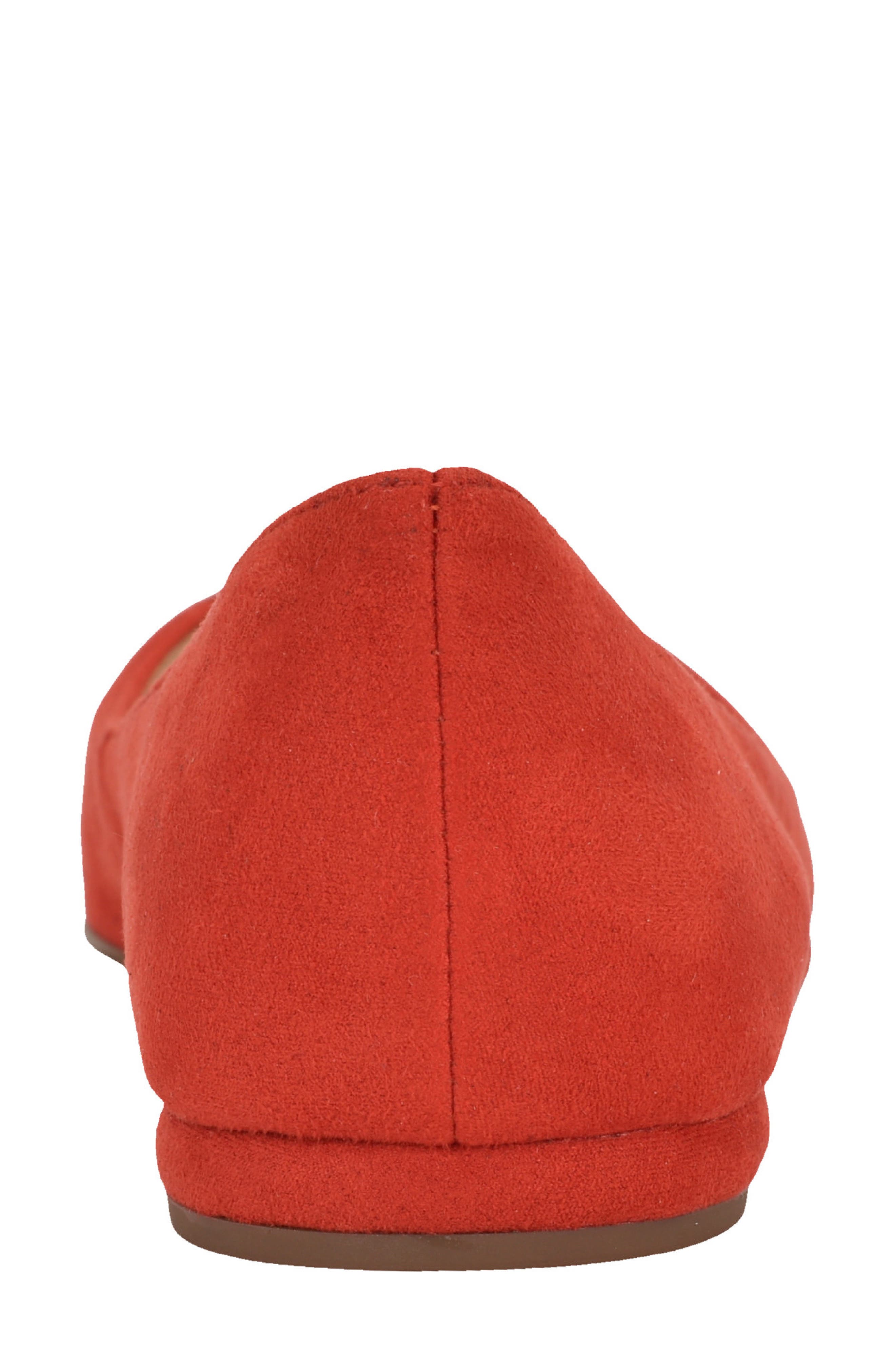 Nine West 'Speakup' Flat, Alternate, color, Medium Red