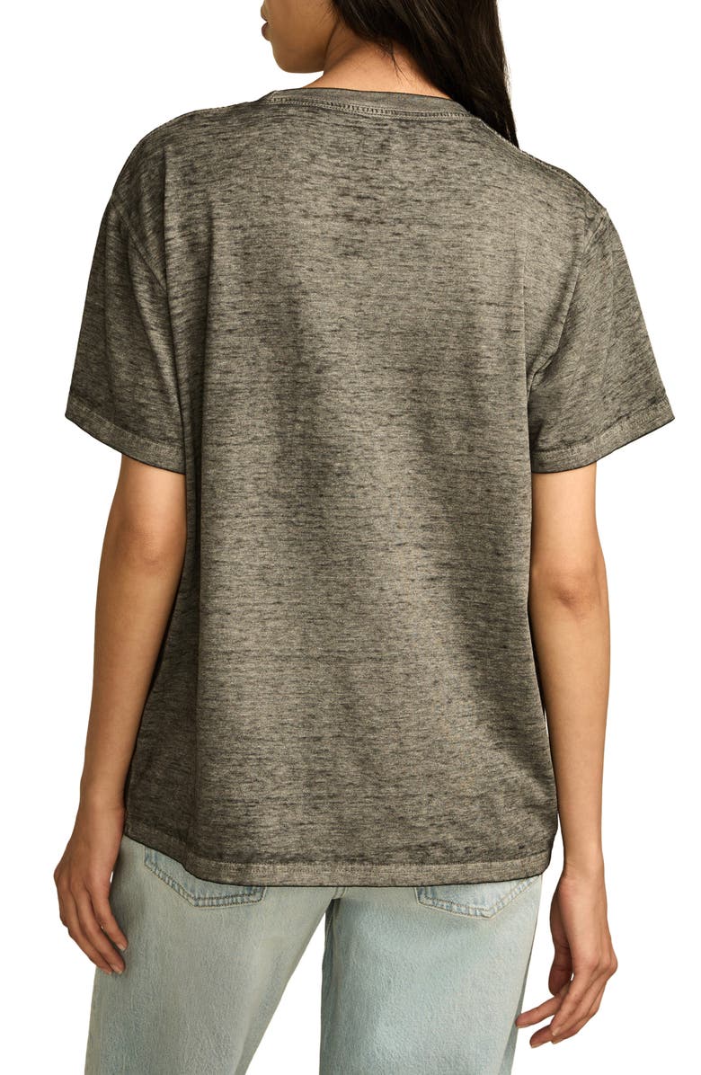 Lucky Brand Minnie Mouse Flowers Graphic T-Shirt, Alternate, color, 