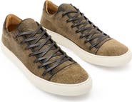 John Varvatos 315 Reed Genuine Calf Hair Low Top Sneaker