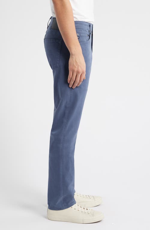 Ag Everett Sueded Stretch Sateen Slim Straight Leg Pants