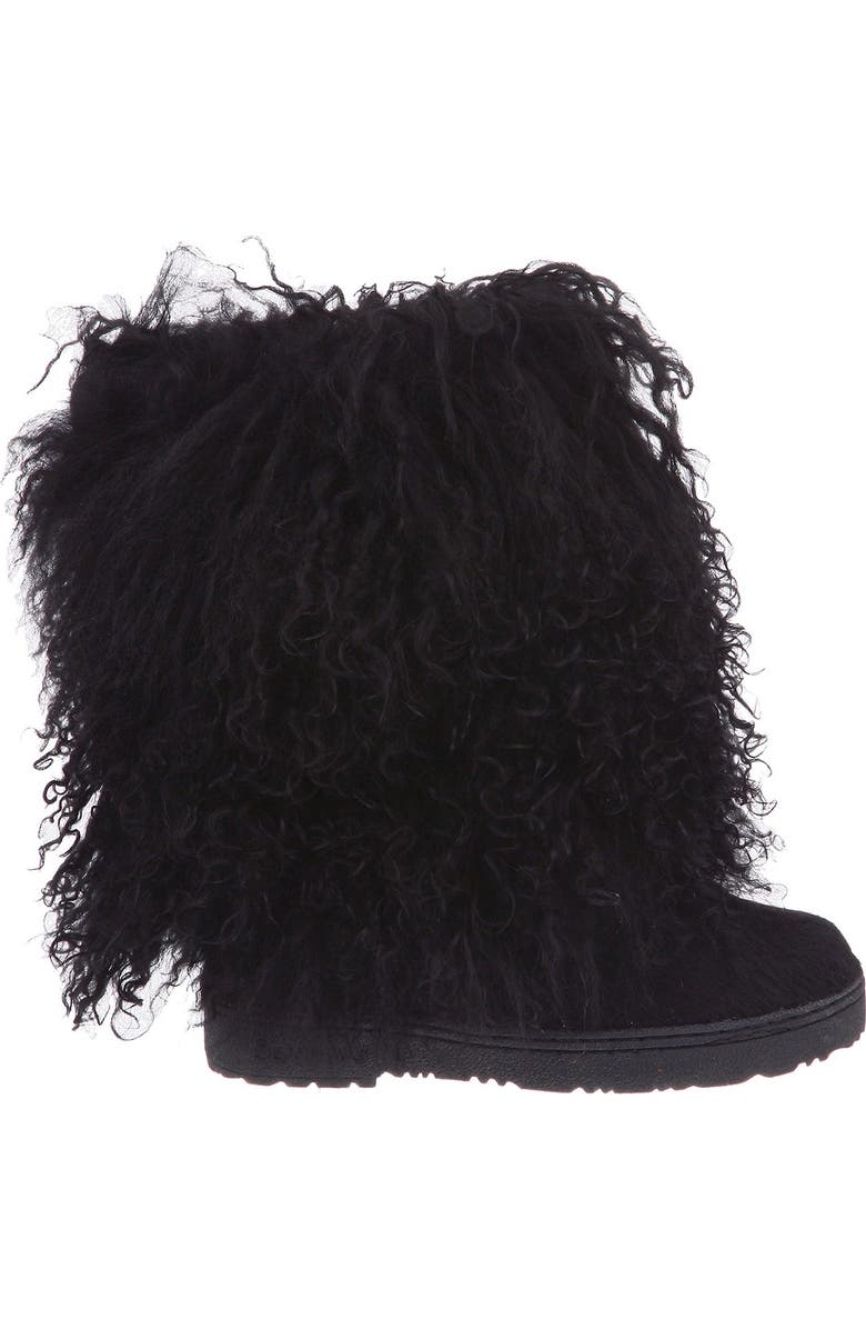 BEARPAW Boetis II Genuine Sheepskin Short Boot, Alternate, color,