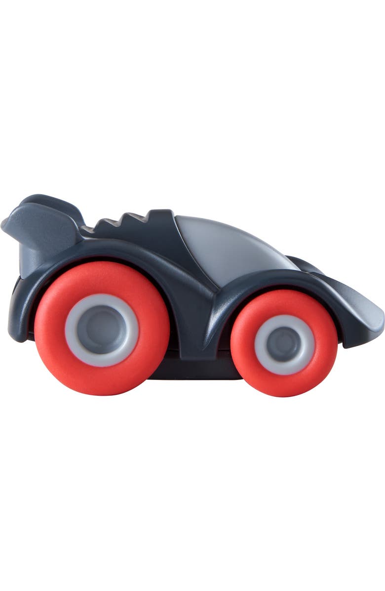 HABA Kullerbu Black Speedster Race Car with Momentum Motor, Alternate, color, Black