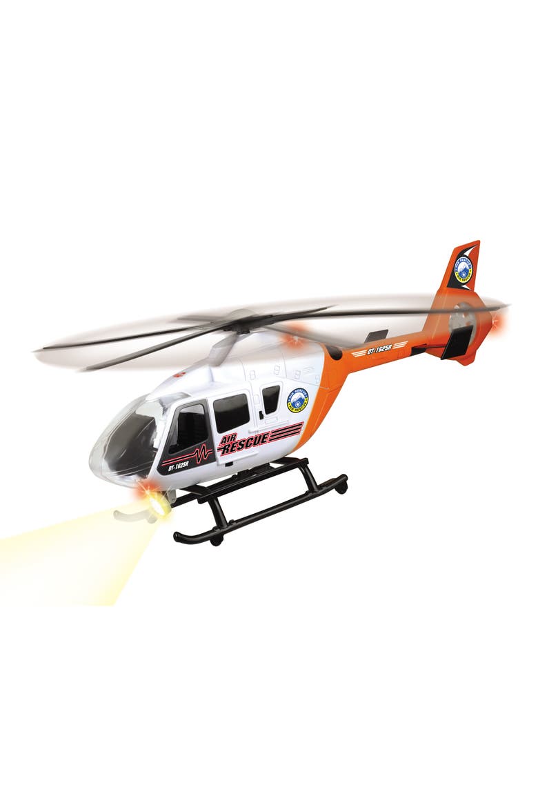 OS Rescue Helicopter Light & Sound Toy Vehicle, Ages 3+, Alternate, color, Multicolored