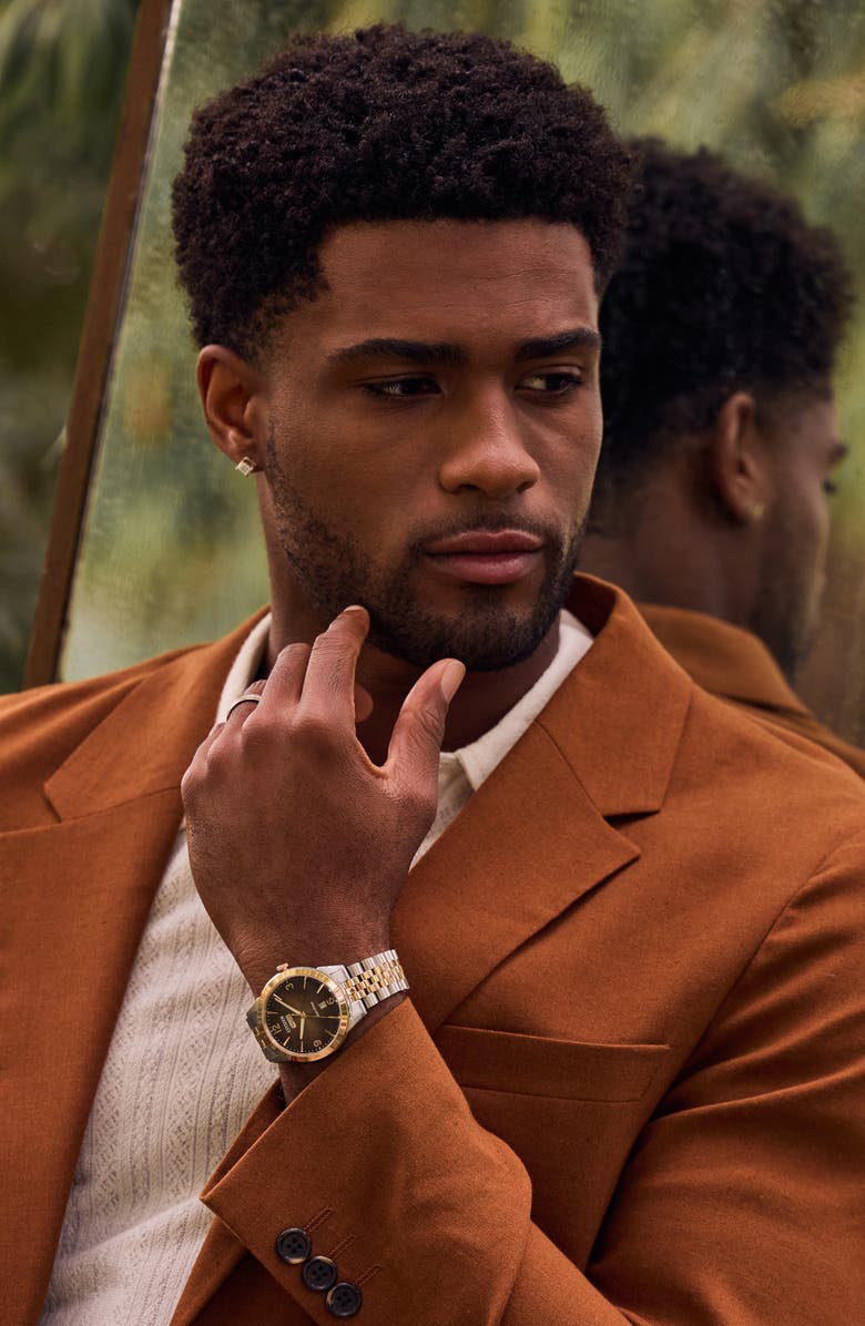 Citizen Rolan Eco-Drive Bracelet Watch, 40.5mm, Alternate, color, Two-Tone