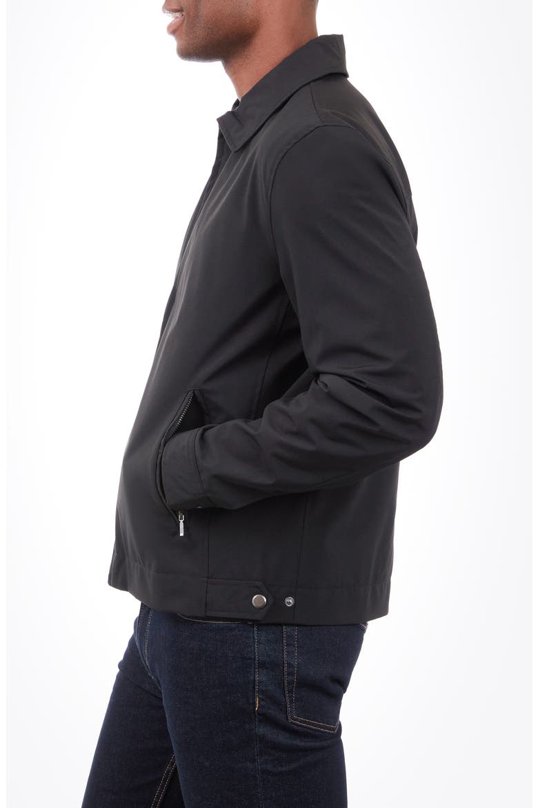 Athens Hipster Water Resistant Jacket, Alternate, color, BLACK
