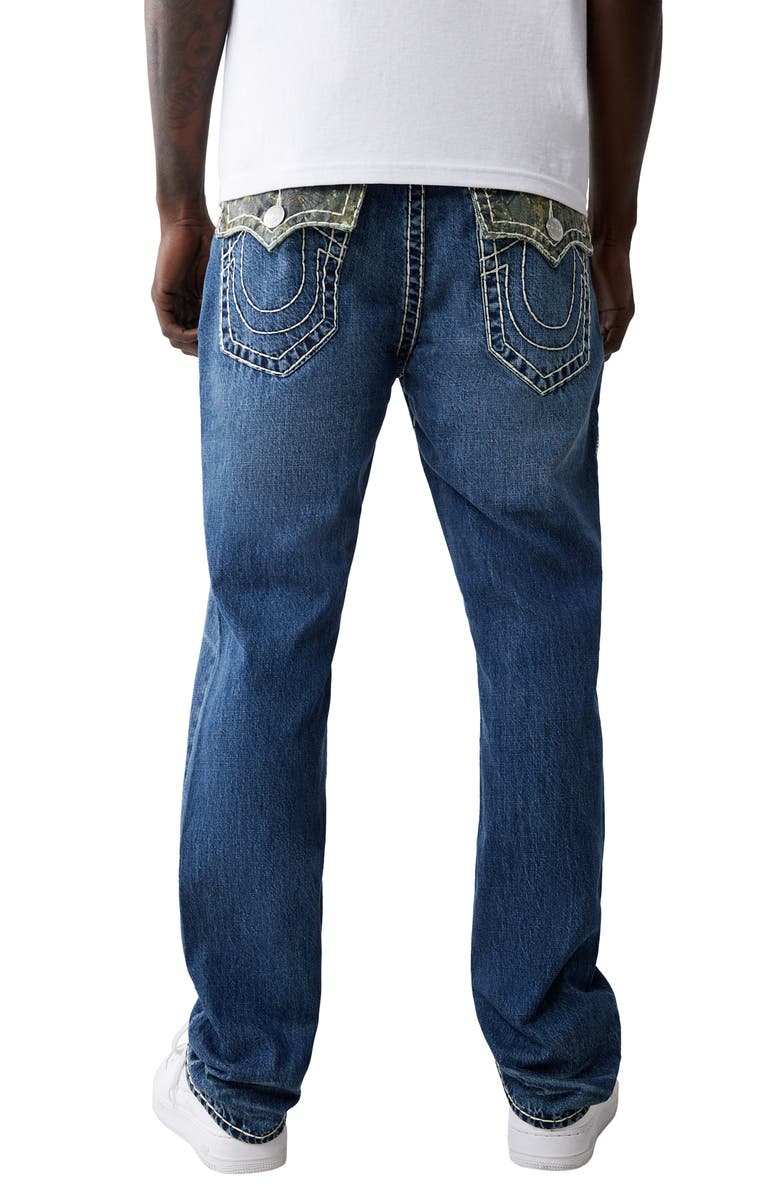 True Religion Ricky Sport Buddhacam Jeans, Alternate, color, Lake View Medium Wash