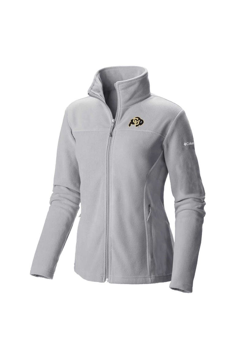 Women's Columbia Gray Colorado Buffaloes Give and Go II Full-Zip Jacket, Alternate, color, Gray