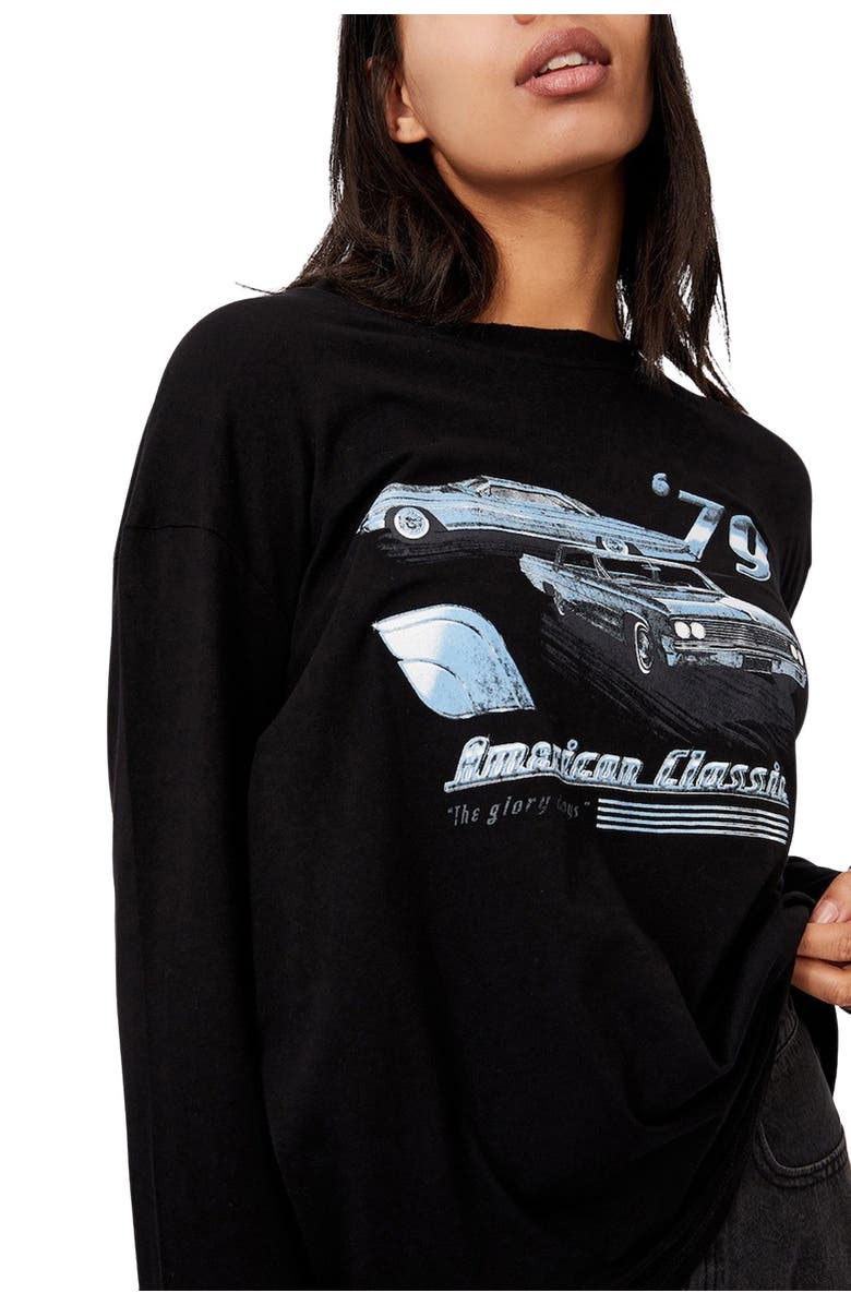 Cotton On Martha Graphic Boyfriend Long Sleeve T-Shirt, Alternate, color,