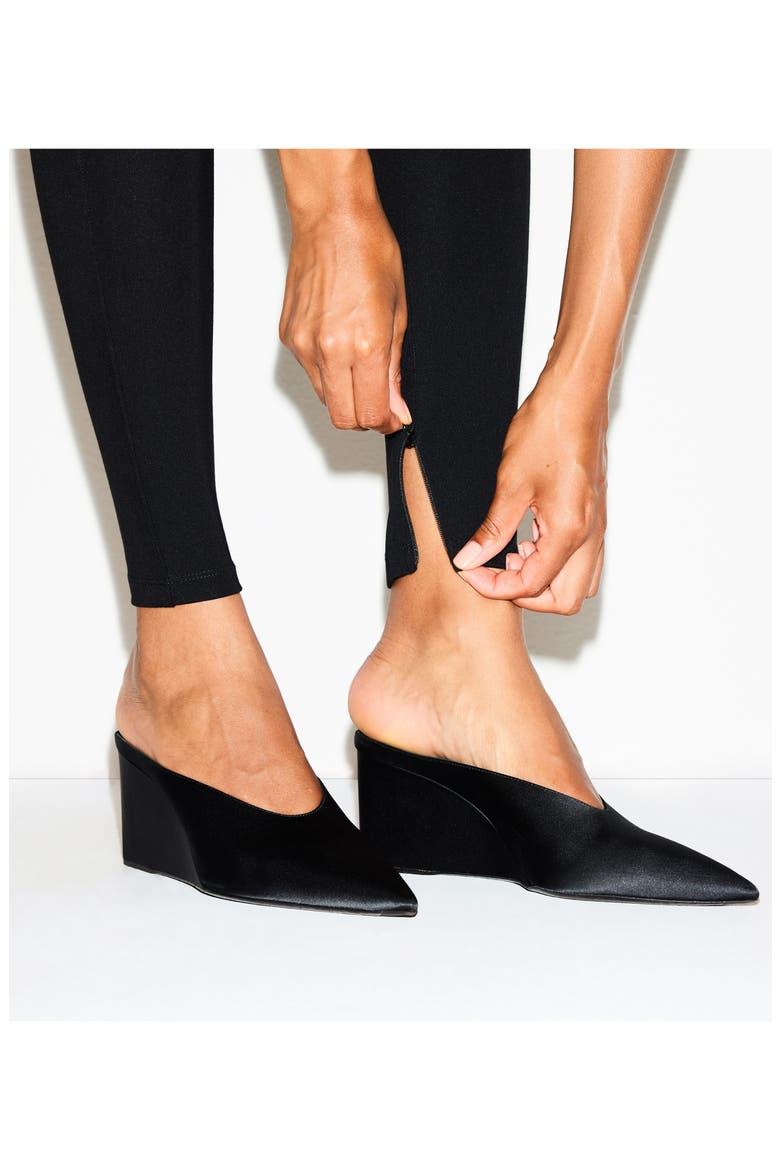 The Essential Collection High Waist Leggings, Alternate, color, OBSIDIAN
