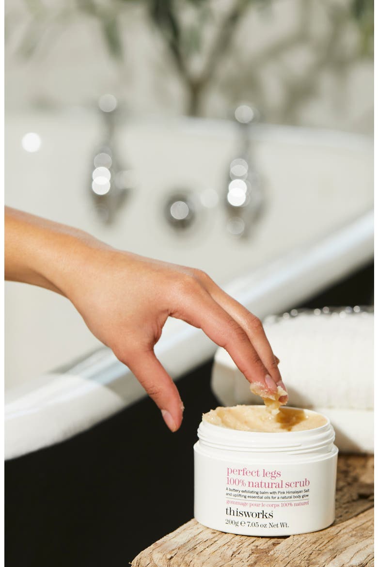 Perfect Legs Natural Scrub, Alternate, color, NO COLOR