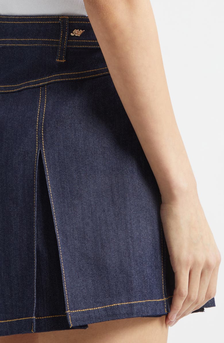 Cinq à Sept Desi High Waist Denim Shorts, Alternate, color, Indigo