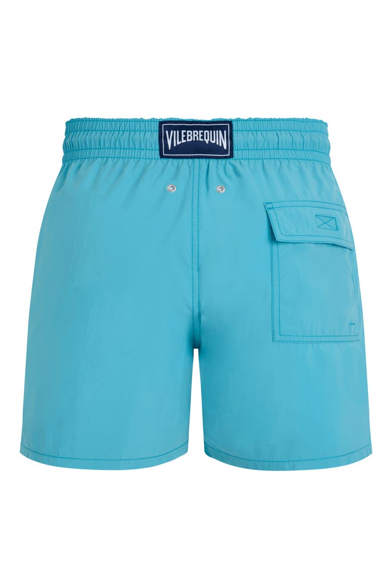 Men's Ronde Des Tortues Aqua Reactive Swim Shorts, Alternate, color, BORA BORA