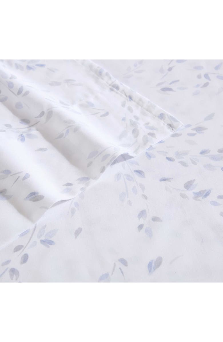 Calvin Klein Home Airy Botanical Cotton Sateen Queen Sheet Set, Alternate, color, 