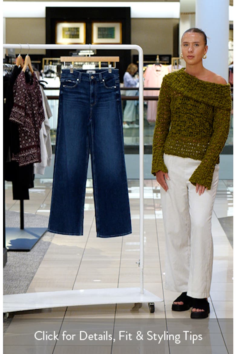 Anessa High Waist Wide Leg Jeans video